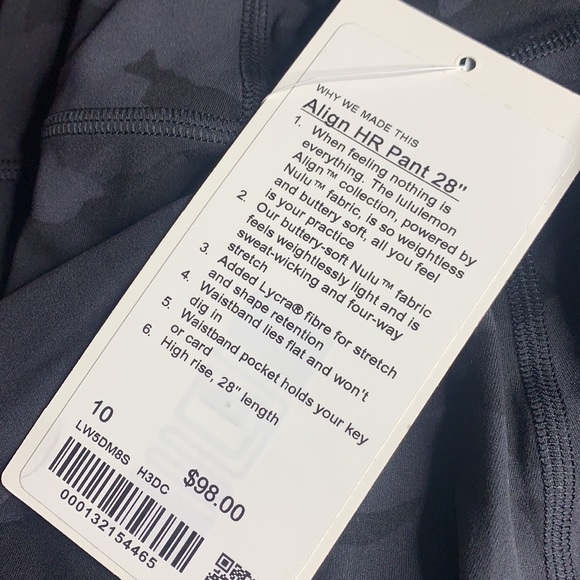 ๐NWTs Lululemon Align HR Leggings 28โ - Picture 8 of 14
